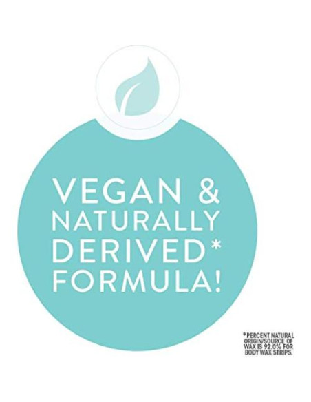 Cintas de Cera Facial Nad's - Natural 30 Cuentas