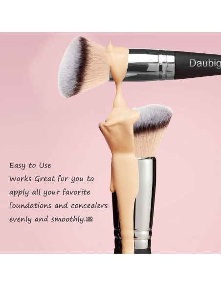 Brocha de Maquillaje Doble Cara Daubigny Angulada Luxe