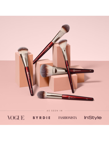 Juego de Brochas de Maquillaje BK Beauty 5PC Profesional