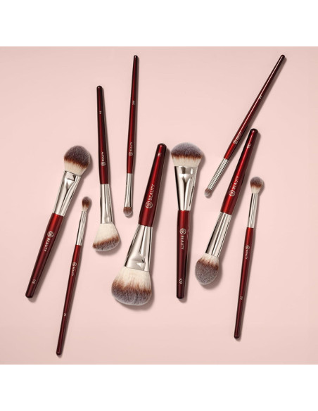 Juego de Brochas de Maquillaje BK Beauty 5PC Profesional