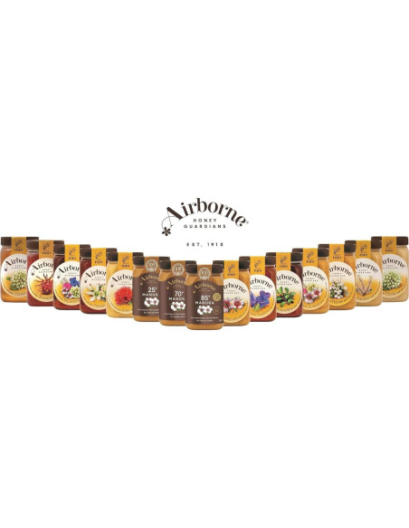 Miel Manuka 70+ Airborne 505 g Pura de Nueva Zelanda
