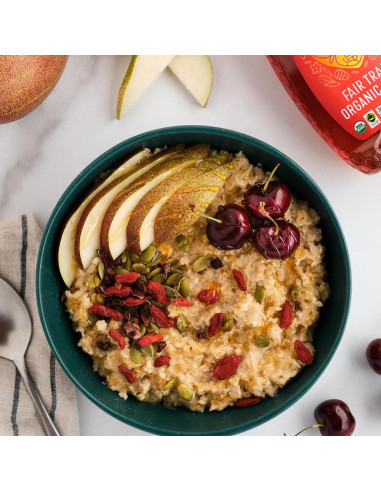 Botella de Miel Orgánica 453g Wholesome Sweeteners Pura