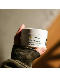 Crema Reparadora para Pies First Honey 100% Natural 90g 2