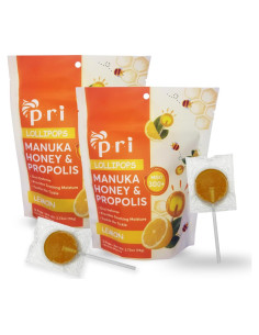 Caramelos de Miel Manuka PRI con Propóleos Limón 154 g