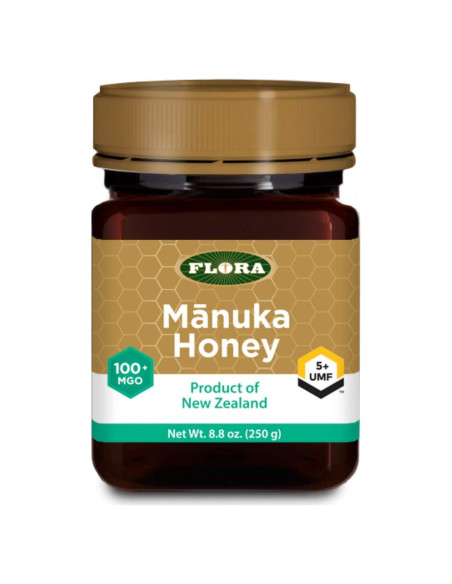 Miel de Manuka Flora MGO 100+ 5+ UMF 260 ml Sostenible