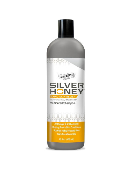 Champú Medicado Absorbine Silver Honey 473 ml Rejuvenecedor