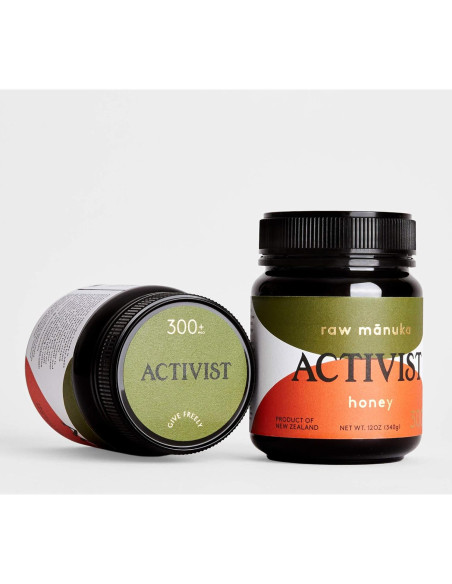 Miel Cruda de Manuka ACTIVIST 300+MGO 340g Sin OGM