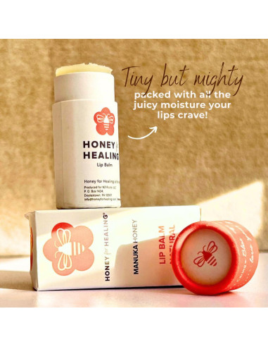 Bálsamo Labial Ultra-Hidratante NZ-RUZIO 7g Miel de Manuka