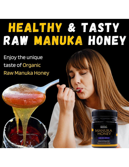 Miel de Manuka Cruda Amazing Nature's MGO 263+ 250g