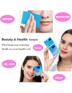 5 Paquetes de Hojas Absorbentes de Aceite COMFYTOUCH 300 Hojas 2