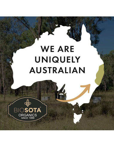 Miel Manuka Orgánica Biosota MGO 550+ 260 ml Cruda Pura