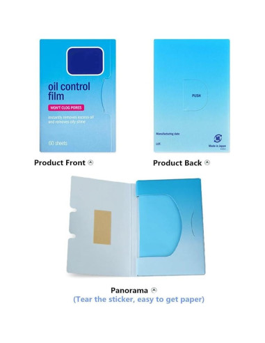 5 Paquetes de Hojas Absorbentes de Aceite COMFYTOUCH 300 Hojas