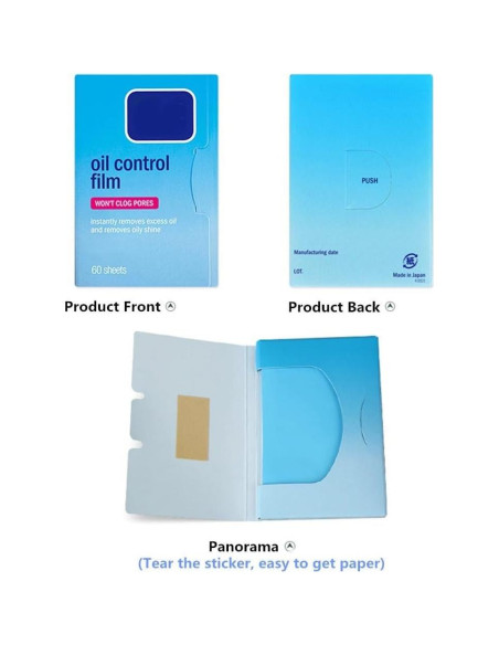 5 Paquetes de Hojas Absorbentes de Aceite COMFYTOUCH 300 Hojas