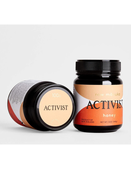 Miel Cruda de Manuka ACTIVIST 100+MGO 340g Nueva Zelanda