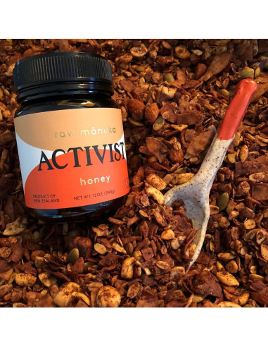 Miel Cruda de Manuka ACTIVIST 100+MGO 340g Nueva Zelanda