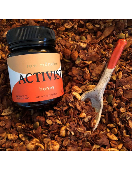 Miel Cruda de Manuka ACTIVIST 100+MGO 340g Nueva Zelanda
