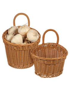 Cestas Colgantes de Almacenamiento Ciieeo 2 Piezas Cocina