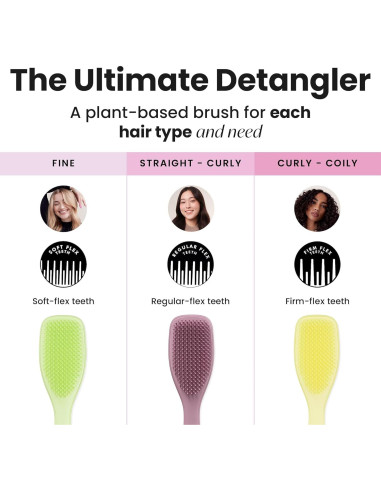 Cepillo Desenredante Tangle Teezer a Base de Plantas 23cm
