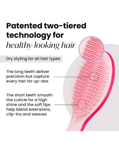 Cepillo Tangle Teezer Estilizador Definitivo Rosa 22,4 cm 2