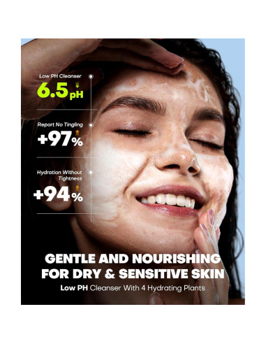 Limpiador Facial Espumoso Srripo 248g Piel Sensible Azul