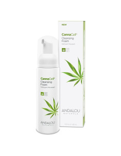 Espuma Limpiadora Botánica Andalou Naturals CannaCell 162 ml