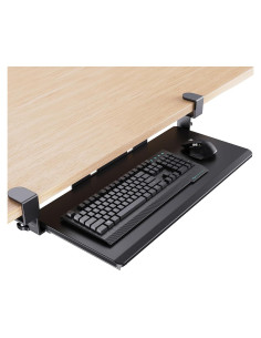 Bandeja para Teclado HUANUO Deslizante 67 cm Negra