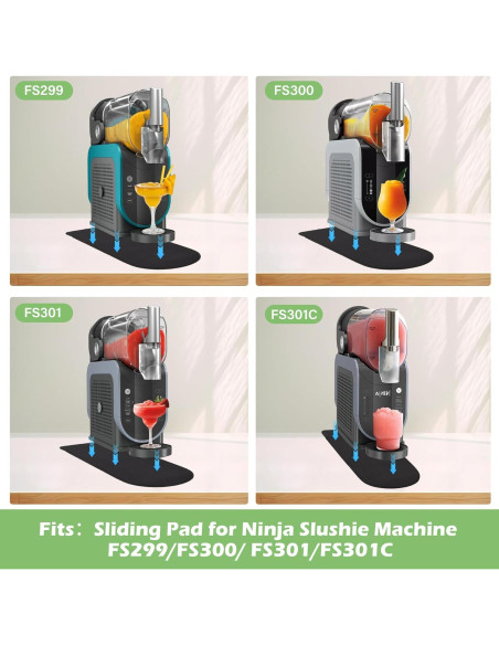 Almohadilla Deslizante Antideslizante Utllsitm para Slushie Ninja