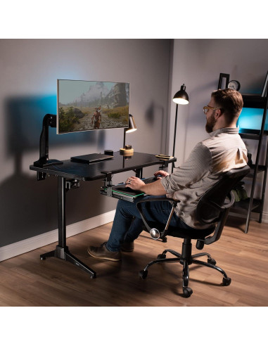 Juego de Rieles Ajustables VIVO para Bandeja de Teclado