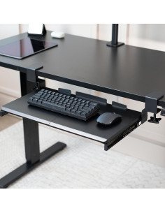 Bandeja de Teclado VIVO 50,8 cm Deslizante Negro 2