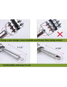 Ablandador de Carne XIZHI de Acero Inoxidable 20.83 cm 2
