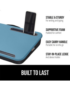 Escritorio de Regazo GORILLA GRIP Azul para Laptop 39.62 cm 2