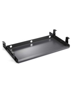 Bandeja de Teclado Bajo Escritorio Metal SKYZONAL Gris