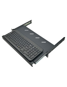 Bandeja para Teclado Electriduct 1U Estante Deslizante 27.4 cm