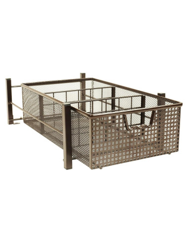 Cesta Deslizante Mediana Deco Brothers con Divisores Bronce