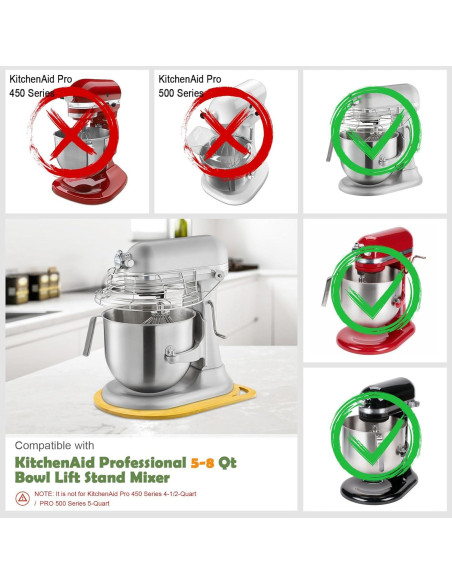 Deslizador de Bambú para Batidora KitchenAid 4.5-5 Qt