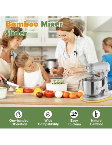 Deslizador de Bambú para Batidora KitchenAid 4.5-5 Qt