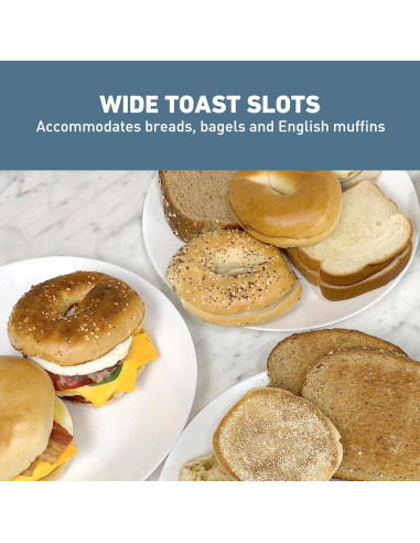 Estación de Desayuno West Bend 2 Rebanadas Tostadora y Cocedor de Huevos
