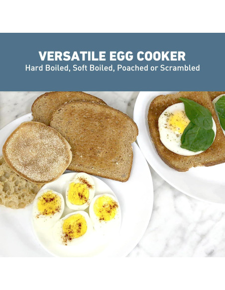 Estación de Desayuno West Bend 2 Rebanadas Tostadora y Cocedor de Huevos