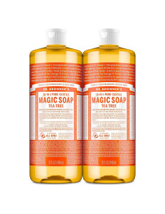 Jabón Líquido Puro-Castile Dr. Bronner 0,95L Paquete 2