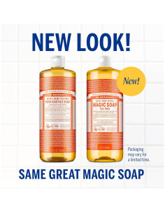 Jabón Líquido Puro-Castile Dr. Bronner 0,95L Paquete 2 2