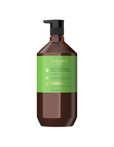 Champú Estimulante Theorie 800mL Árbol de Té y Jengibre