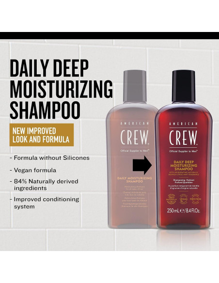 Champú Hidratante Profundo American Crew 1L Vegano Menta