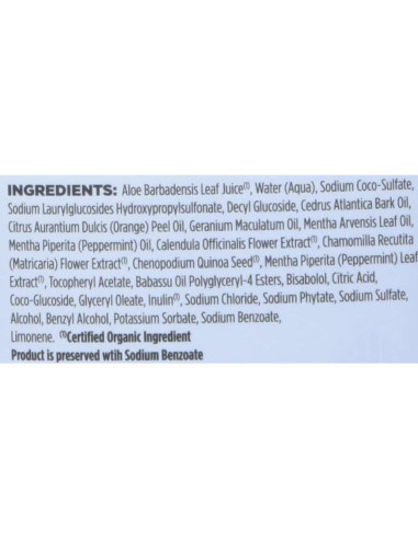 Champú Fortalecedor de Menta Avalon Organics 311 ml