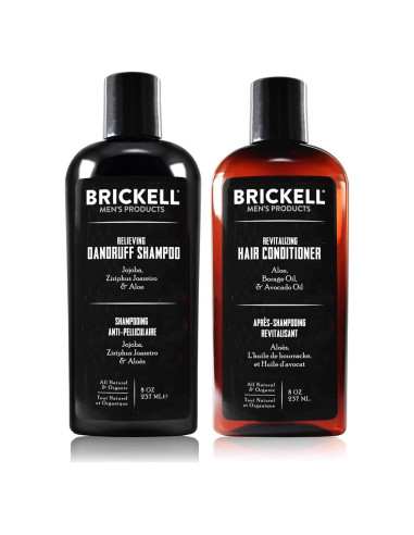 Set de Champú y Acondicionador Anticaspa Brickell 236ml