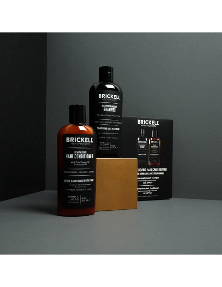 Set de Champú y Acondicionador Anticaspa Brickell 236ml