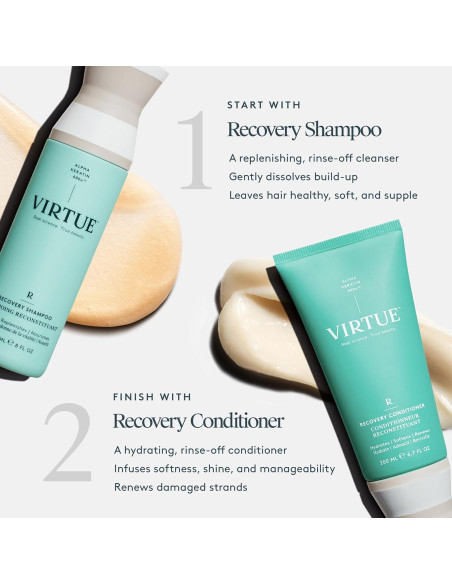 Champú Sin Sulfatos VIRTUE Recovery 295g Queratina Baobab