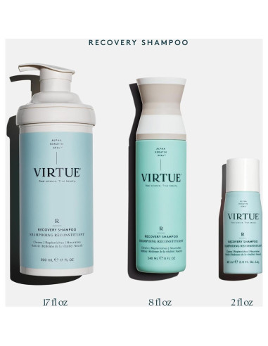 Champú Sin Sulfatos VIRTUE Recovery 295g Queratina Baobab