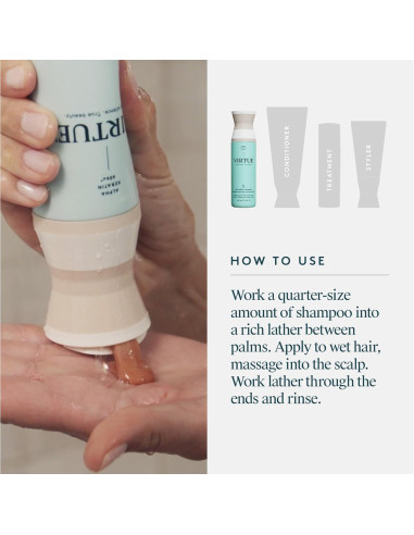 Champú Sin Sulfatos VIRTUE Recovery 295g Queratina Baobab