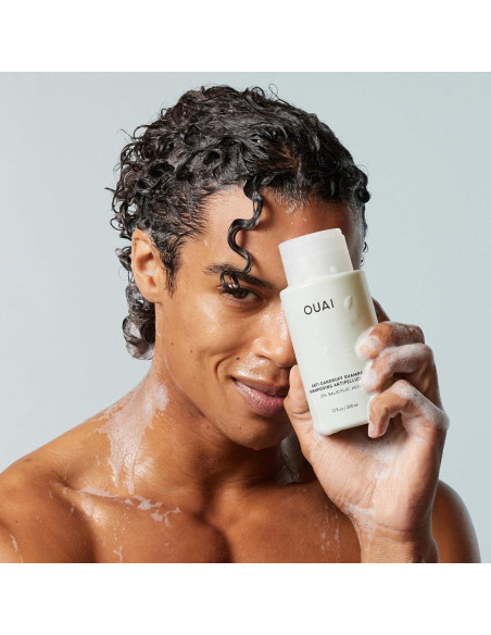 Champú Anticaspa OUAI 300 ml - Suave con Ácido Salicílico