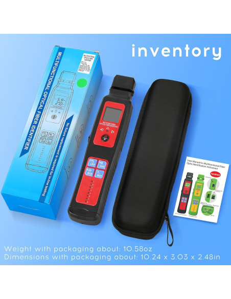 Identificador de Fibra Óptica L-507 BAOSHLA 10KM Medidor Potencia